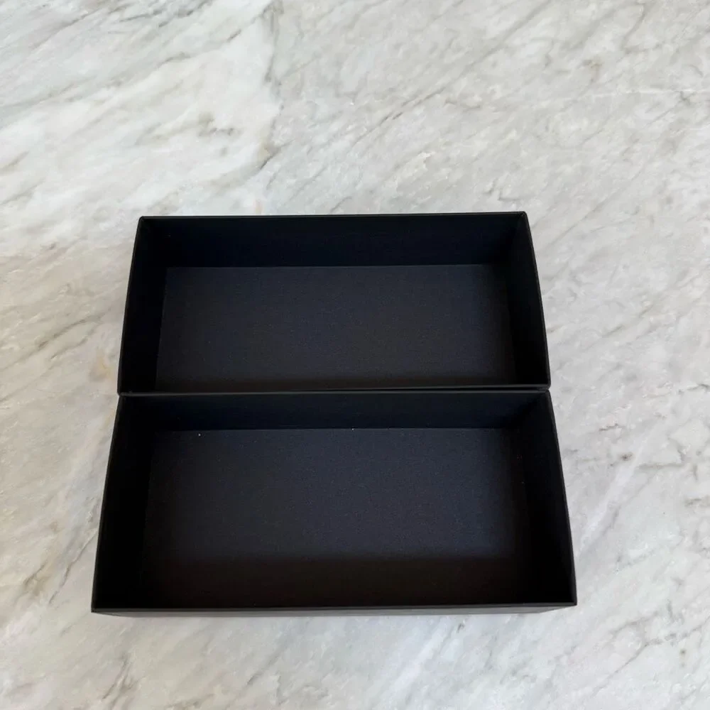 Authentic CHANEL Empty Sunglasses Eyeglasses Box Black Gift Storage